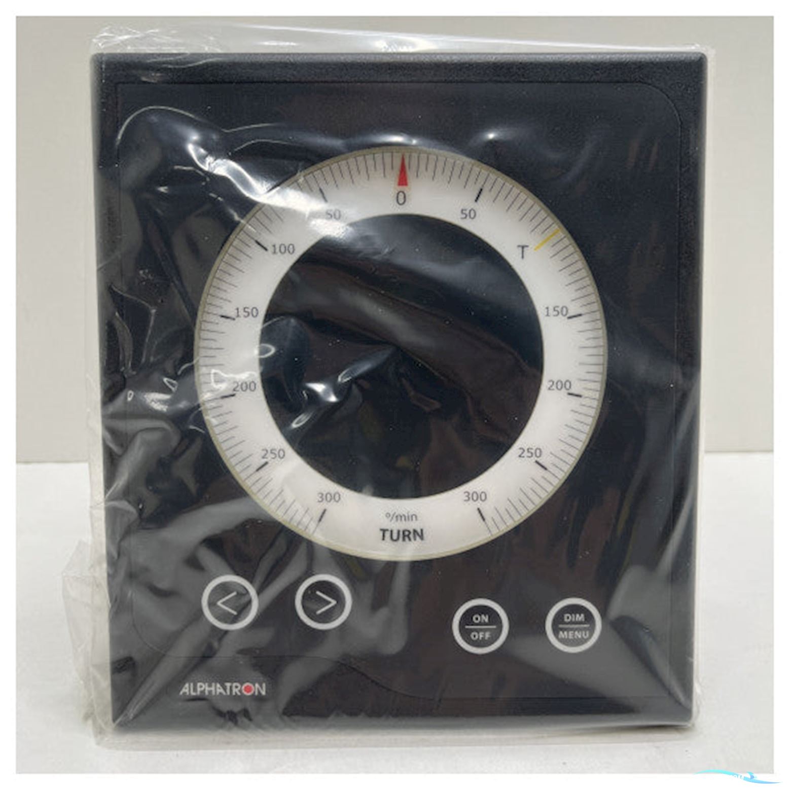 Alphatron AlphaTurn 300 MF MK2 black rate of turn display Boatequipment 2025, The Netherlands