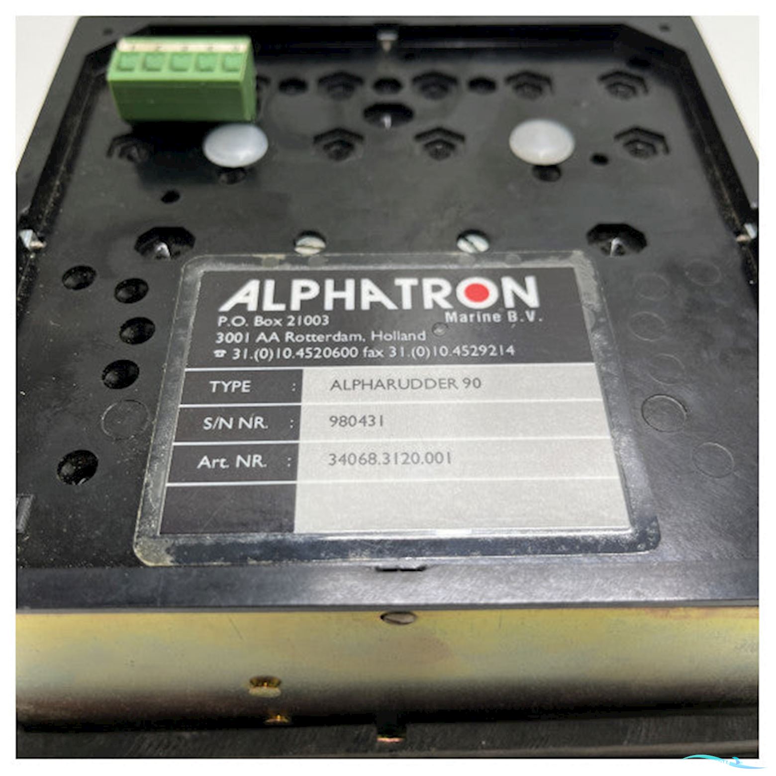 Alphatron Rudder Angle Indicator Display Alpharudder 90