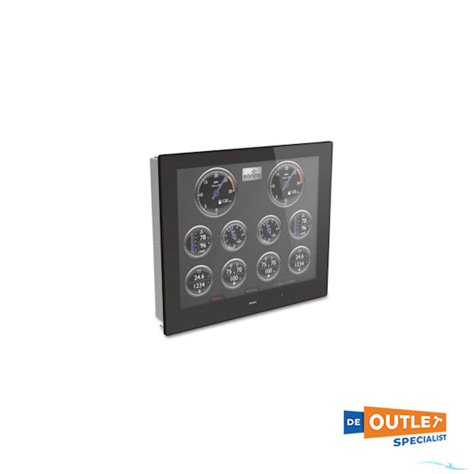 Boening AHD 1219G 19 inch glass marine display touchscreen Boatequipment 2025, The Netherlands