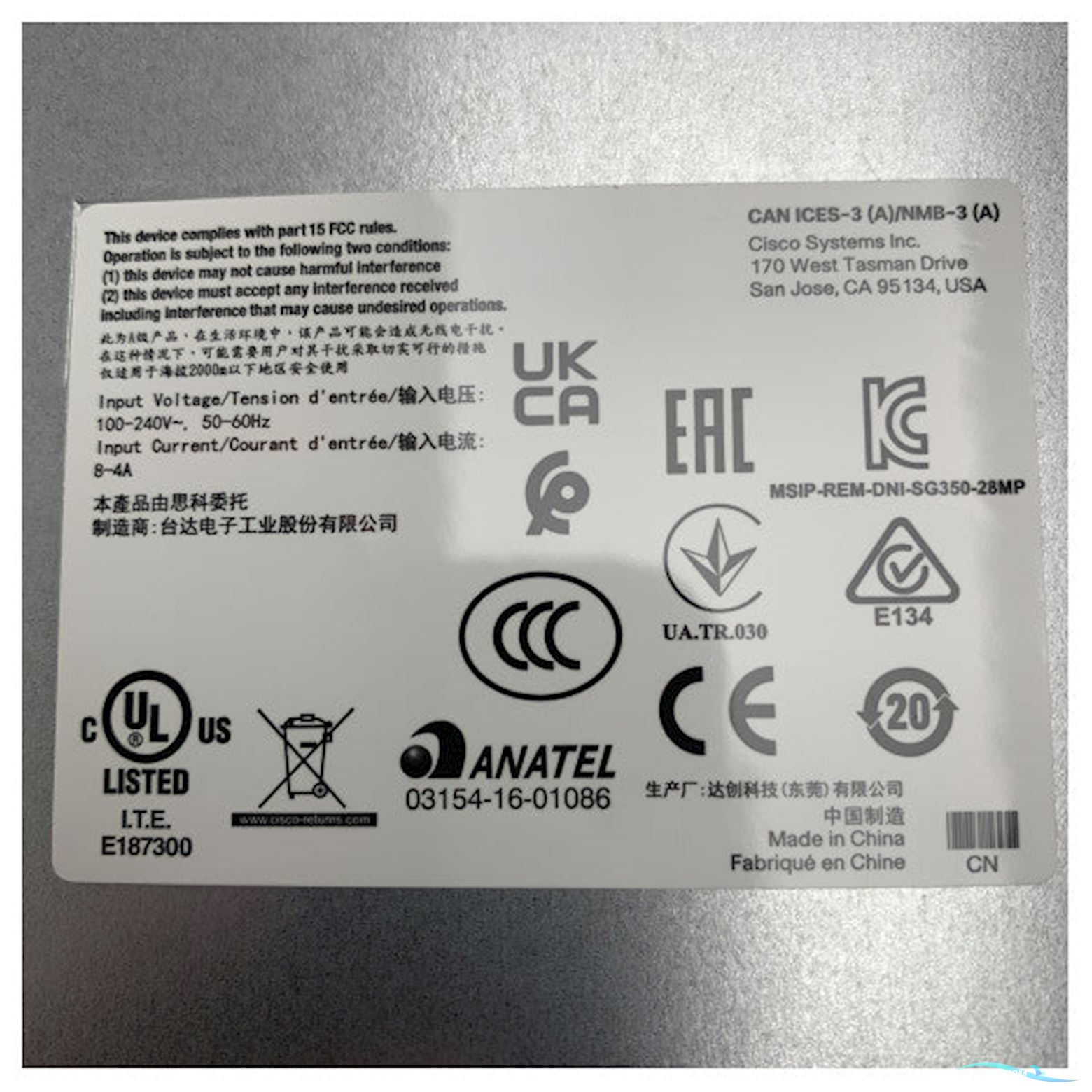 Cisco SG350-28MP-K9-EU 28-Port Gigabit Poe Managed Network Switch For Business And Marine Applications