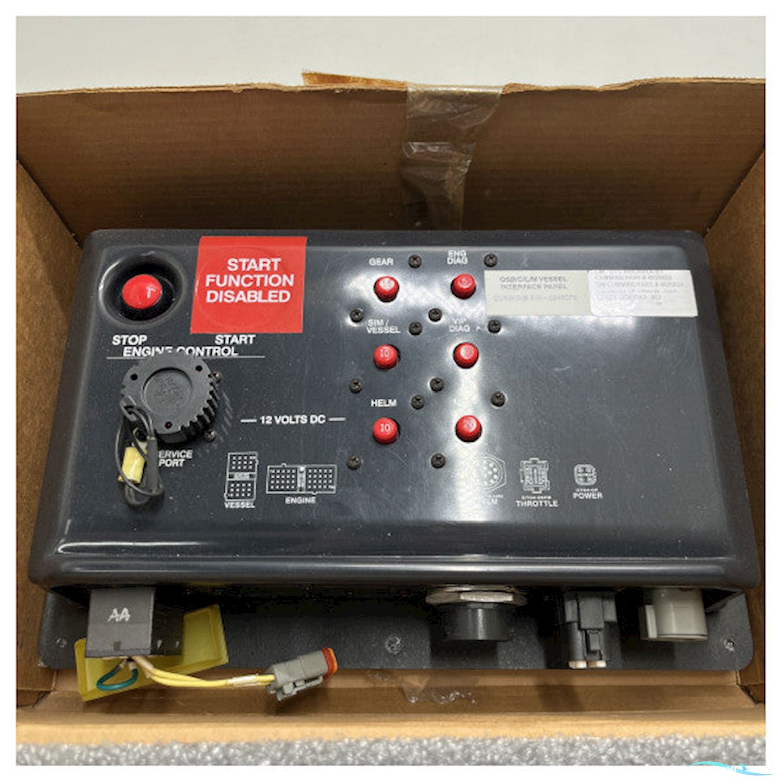 Cummins QSB/C/L/M Vessel Interface Panel 8519533 - 4944245