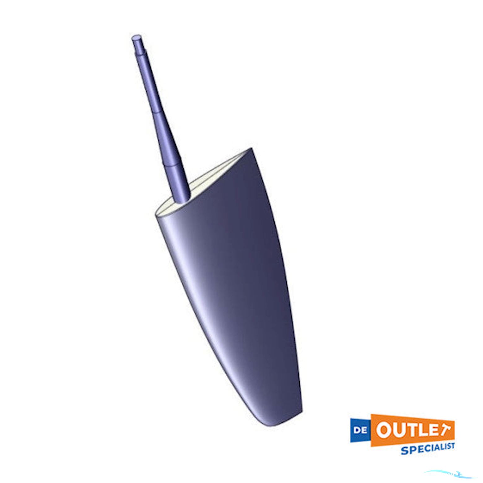 Jefa Hanse 575 Fiberglass Rudder Blade 126 mm - Tru0144 Boatequipment 2026, The Netherlands