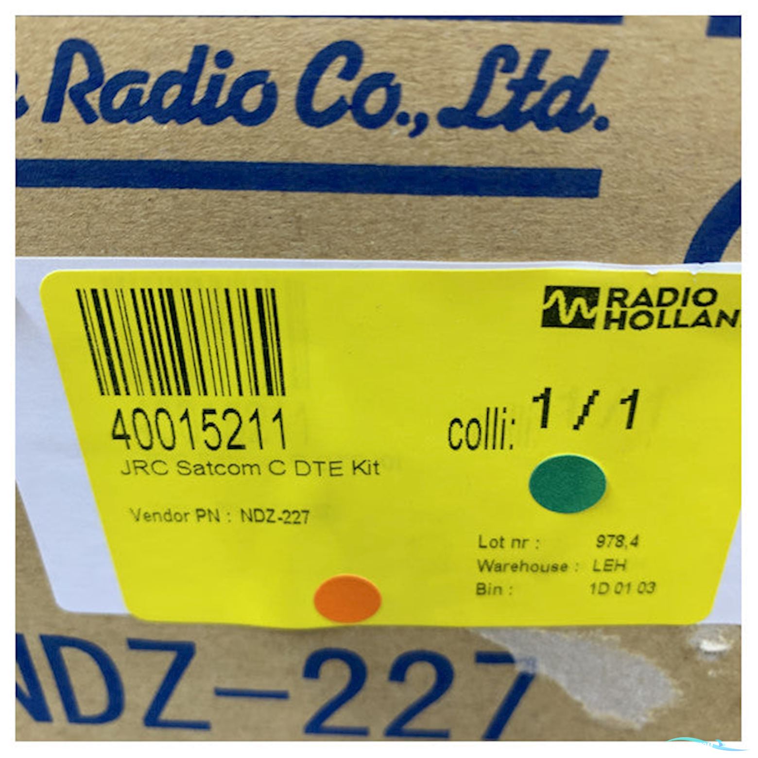 JRC Inmarsat-C NDZ-227 Data Terminal for JUE-85