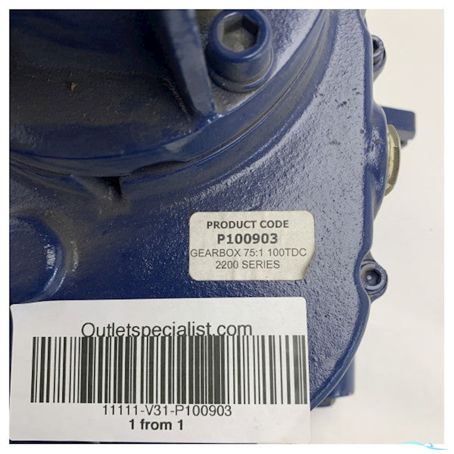 Maxwell P100903 Marine Windlass Gearbox 75:1 Type 2200 - 100Tdc