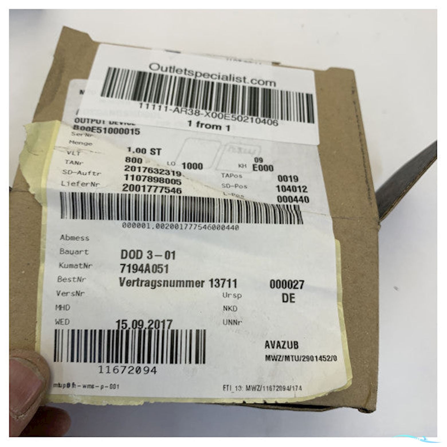 MTU Data Converter RS422 to Interbus - X00E50210406