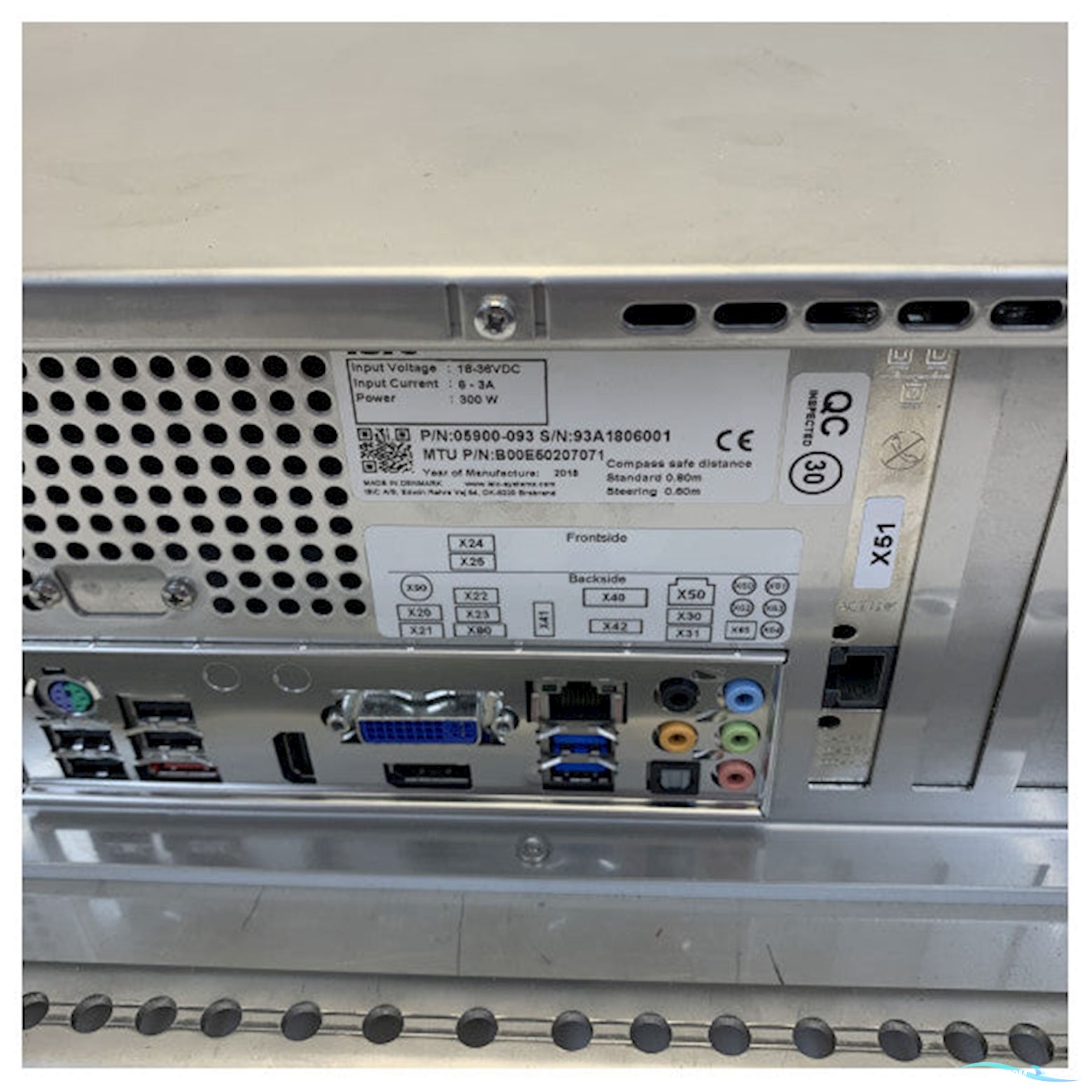 Mtu Marine Engine Control Unit Mcu13-01 - B00E50205612