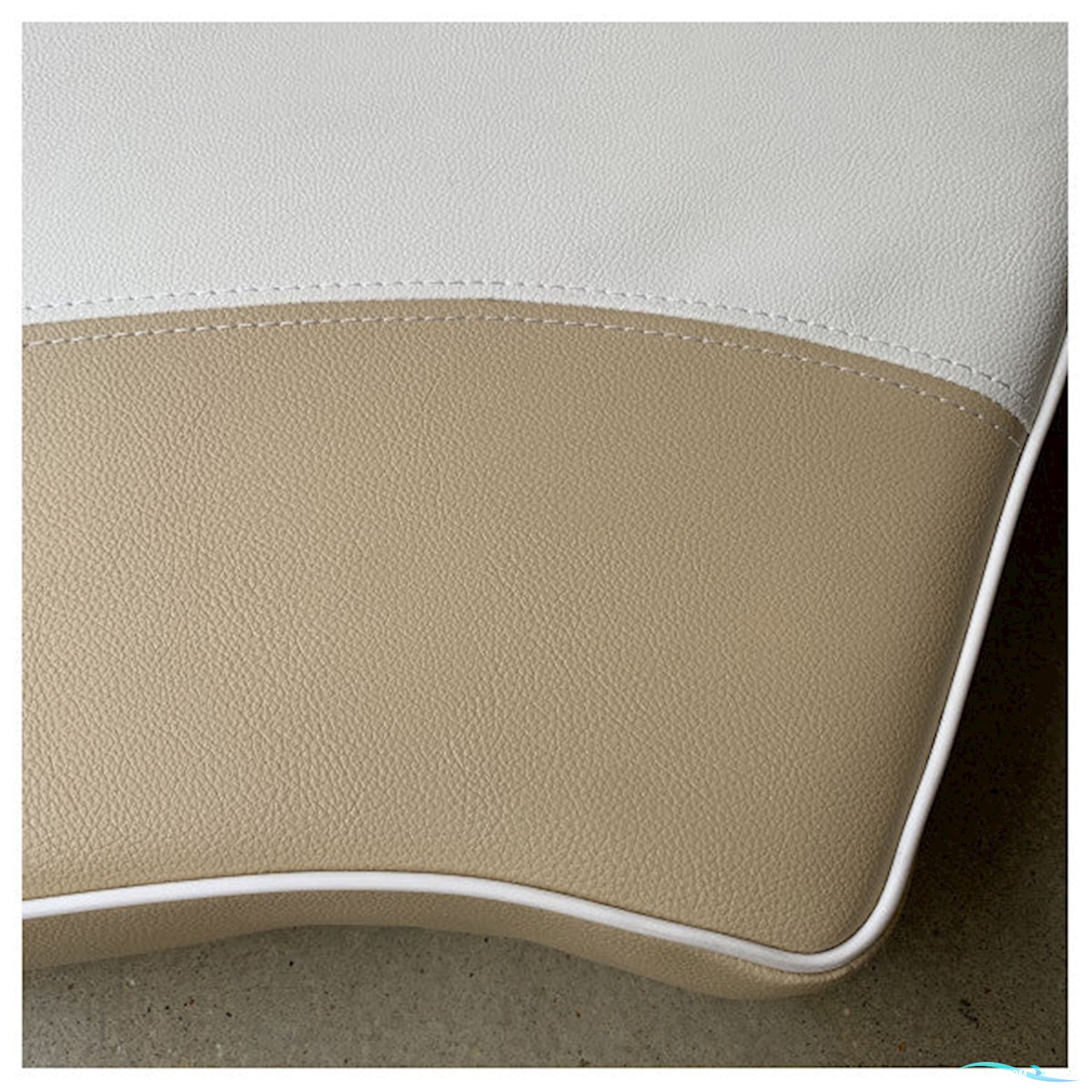 Quicksilver 540 Cruiser Right Stern Aft Cushion White Beige - 878Del143N