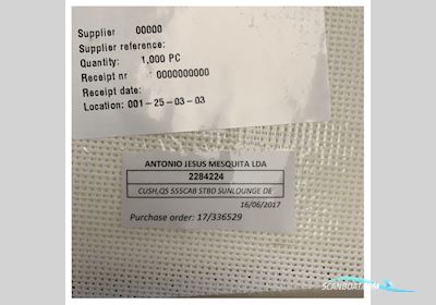 Quicksilver 555 Cabin Cushion for Starboard Side Sunlounge Beige - 2284224 Boatequipment 2026, The Netherlands