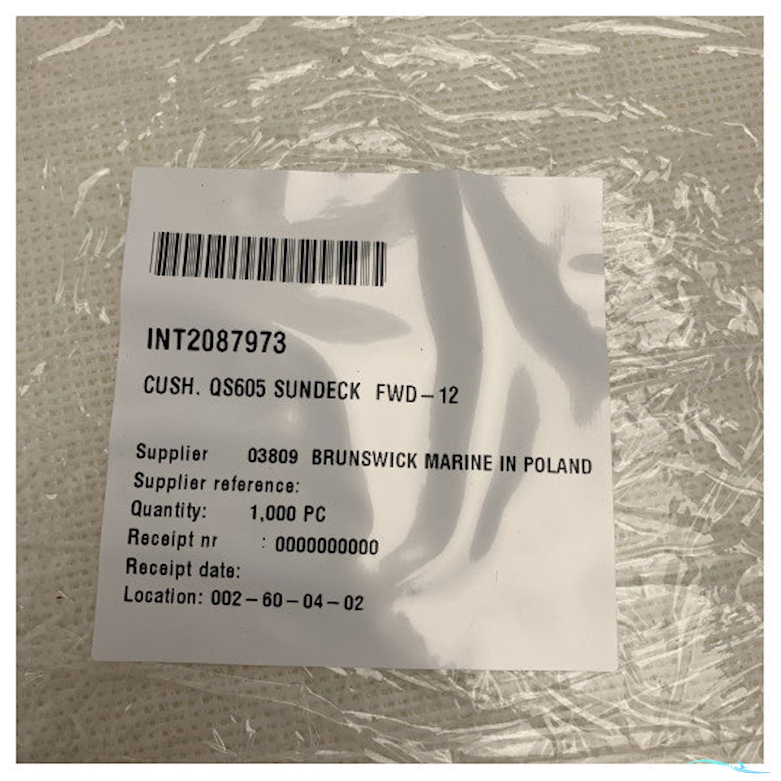 Quicksilver 605 Sundeck Forward Sundeck Cushion White - 2087973