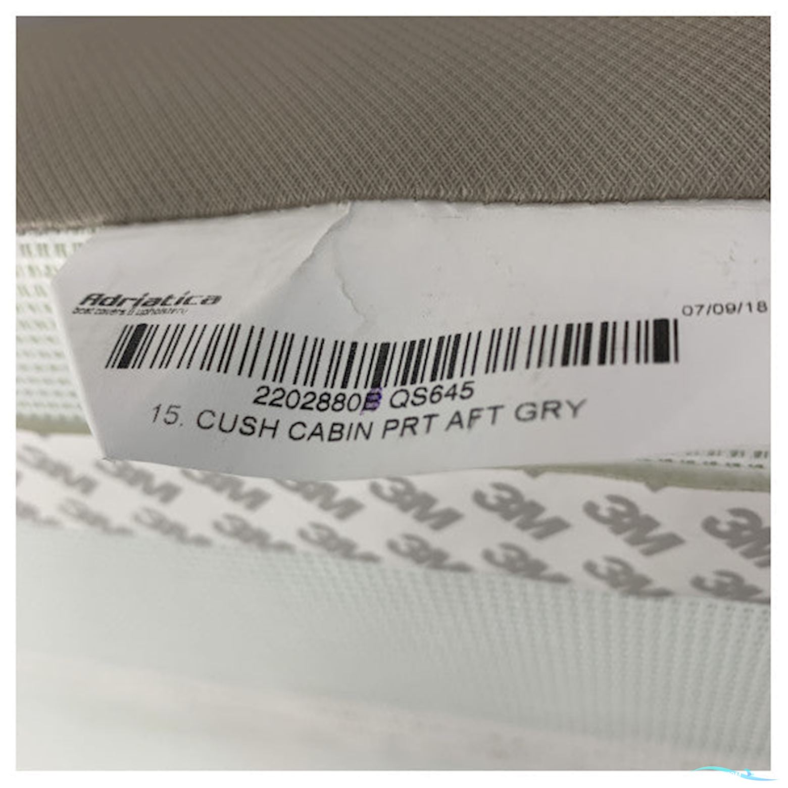 Quicksilver 645 Port Side Aft Cabin Cushion - 2202880