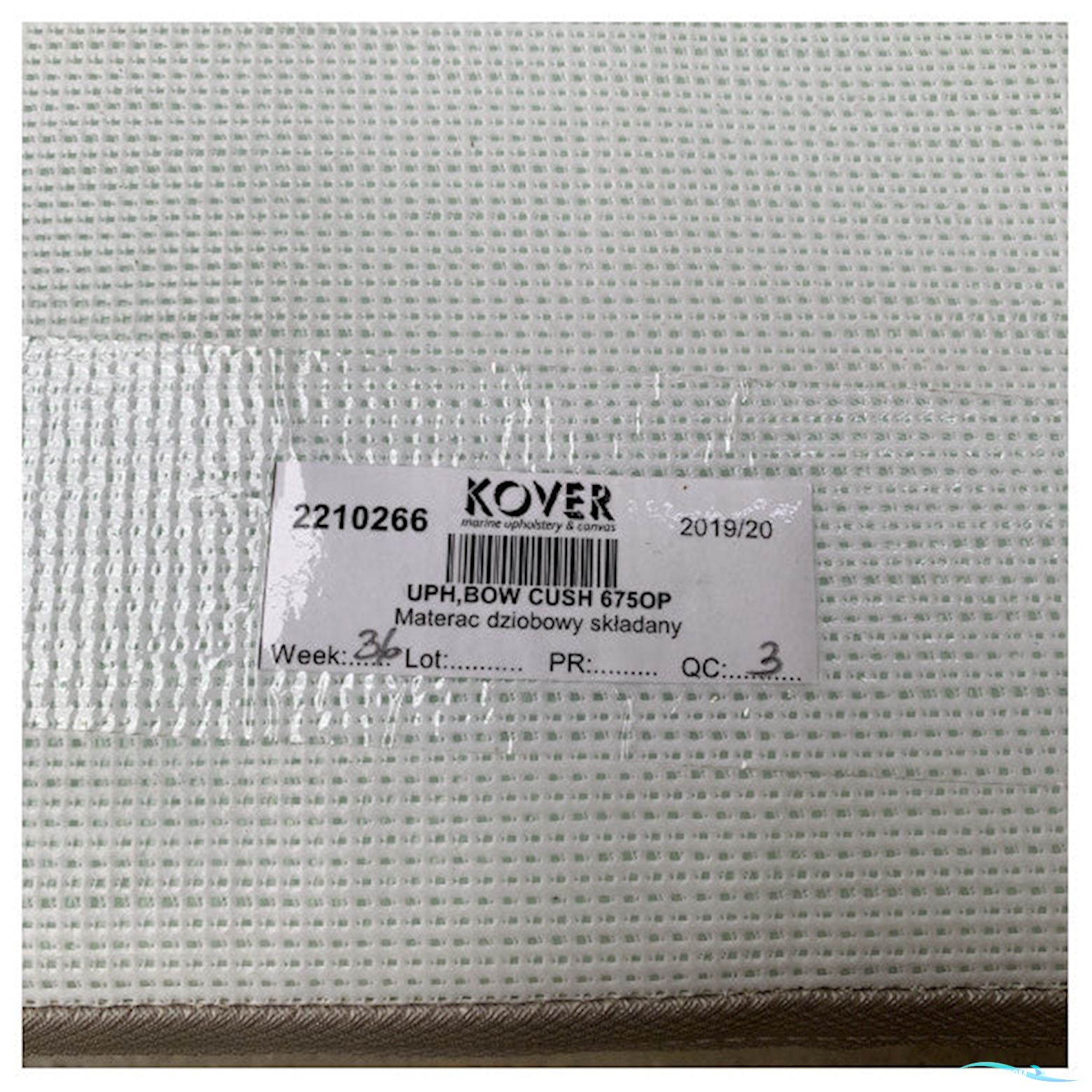 Quicksilver Activ 605 Open Bow Insert Cushion Grey - 2210266