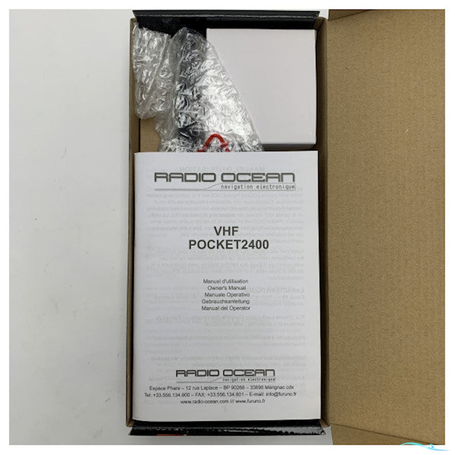 Radio Ocean Pocket 2400 Portable Vhf Marine Radio - Reliable Waterproof Handheld