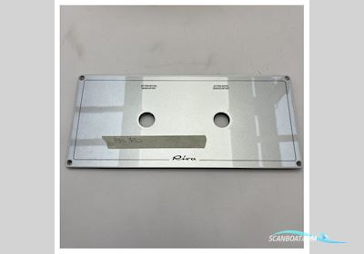 Riva Iseo 27 silver main battery switch panel for service and engine battery bank - 335330 Boatequipment 2026, The Netherlands