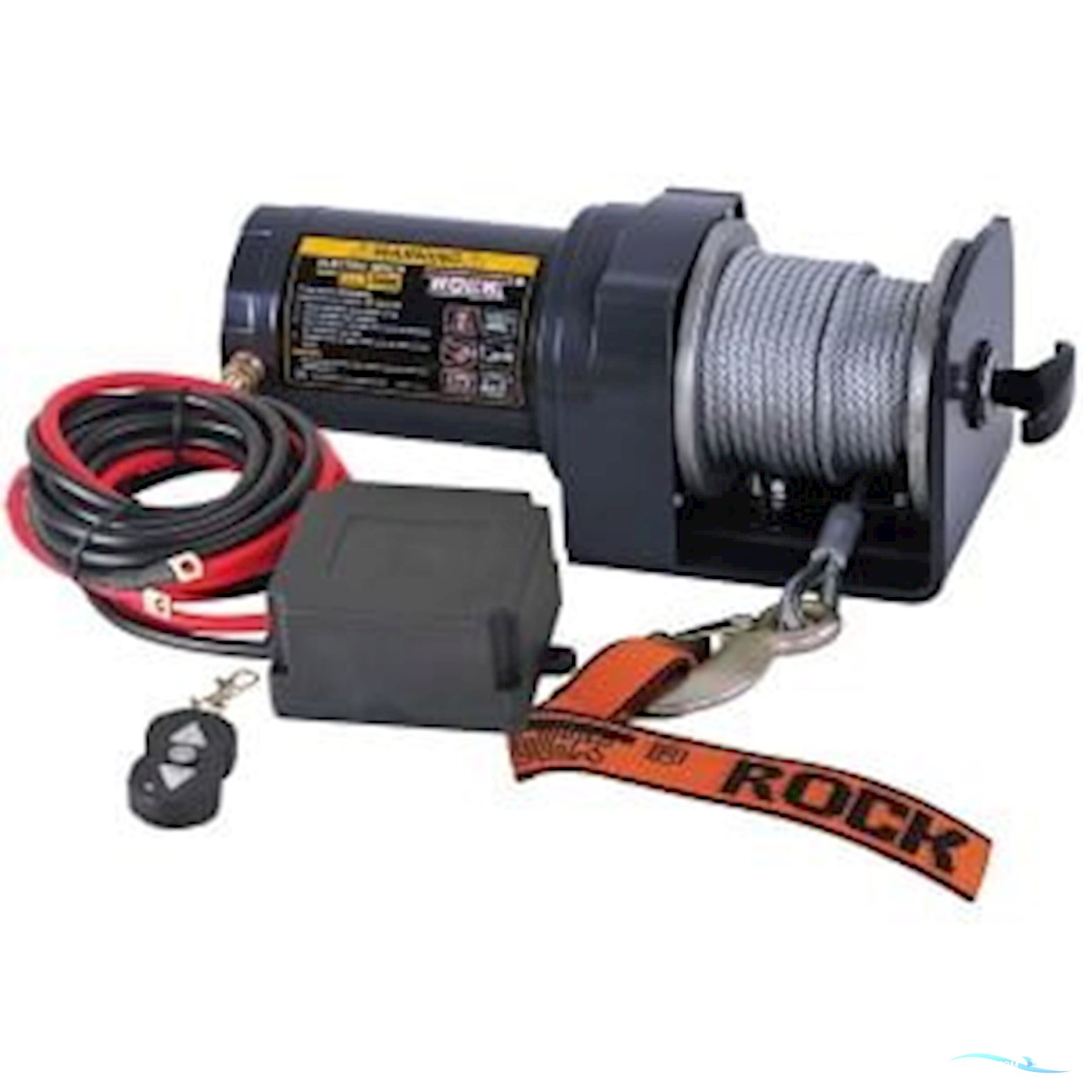 Rock rp2000 el-trailerspil 12 vdc 1,9hk (1,4kw) 907 kg Boatequipment 2025, Denmark