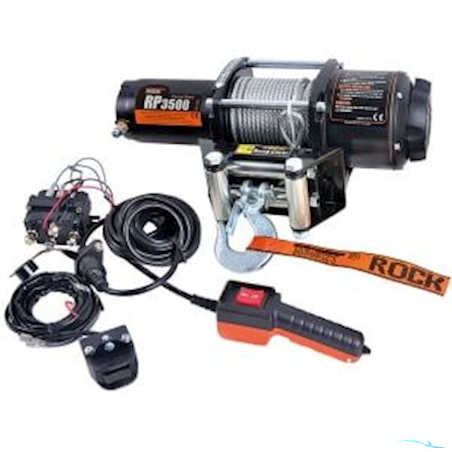 Rock rp3500 el-Trailerspil 12 Vdc 3,1hk (2,3kw) 1589 kg Boatequipment 2025, Denmark