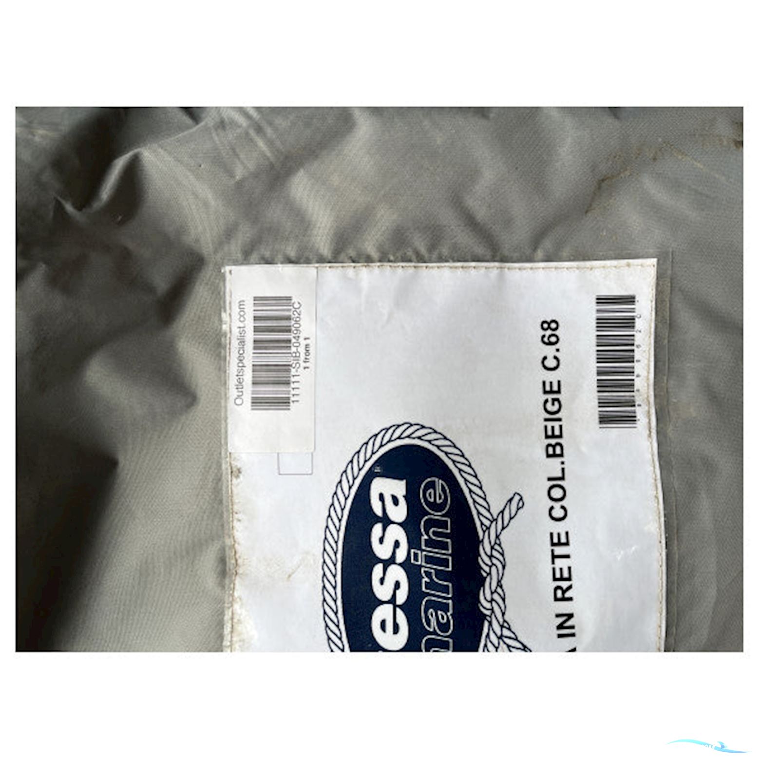 Sessa Marine C68 Aft Net Cover in Beige - 049062C