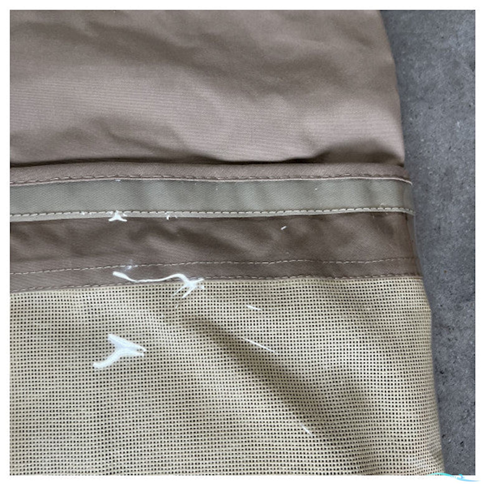 Sessa Marine HT C43 Aft Deck Closure Canopy Canvass Beige With Installation Kit - 048088D1