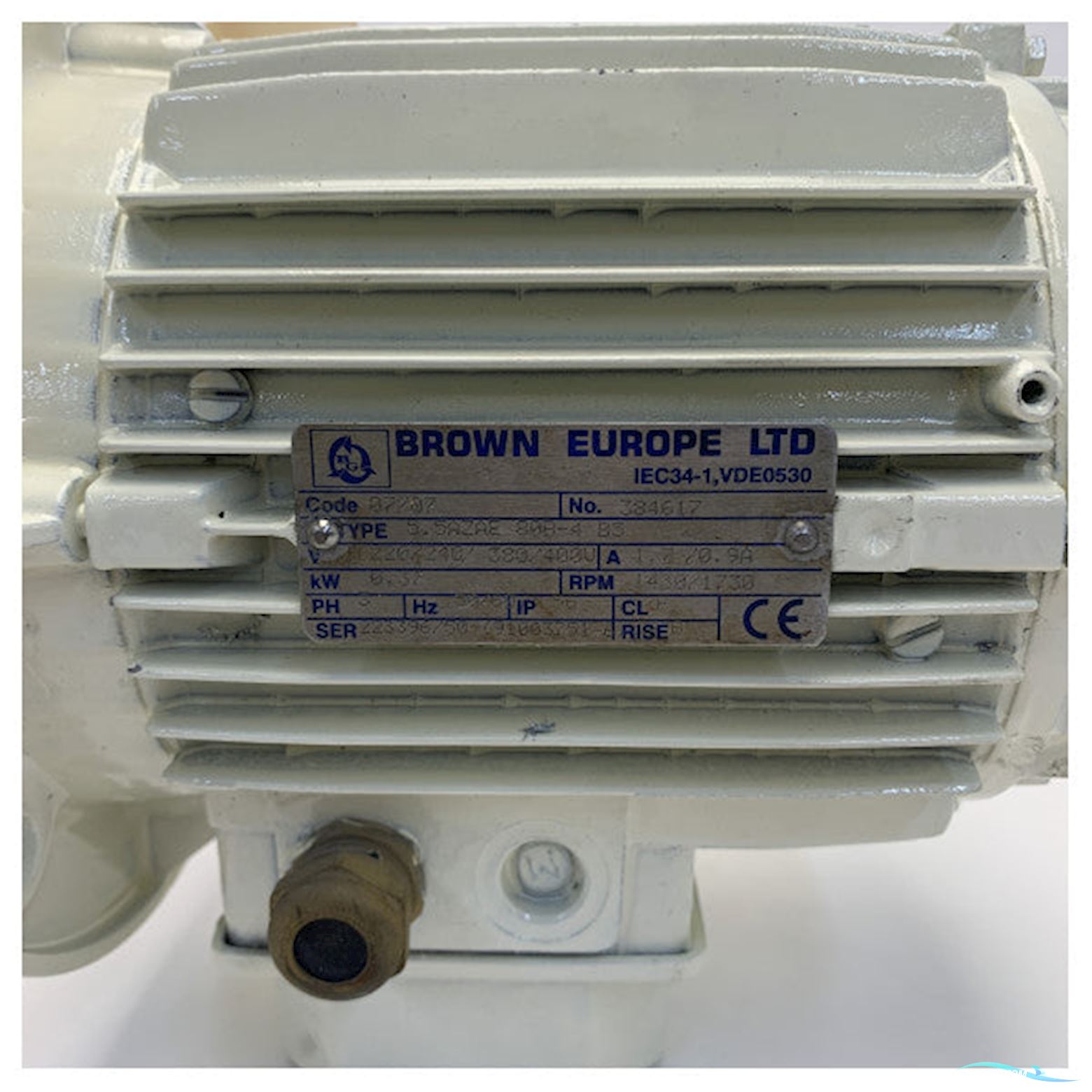 Sperry Marine Bridgemaster X-Band Radar Motor - GPL080-2GW/30