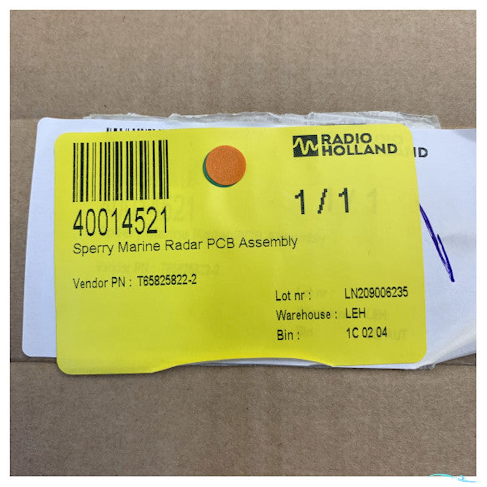 Sperry Marine T65825822-2 Main Input Filter PCB