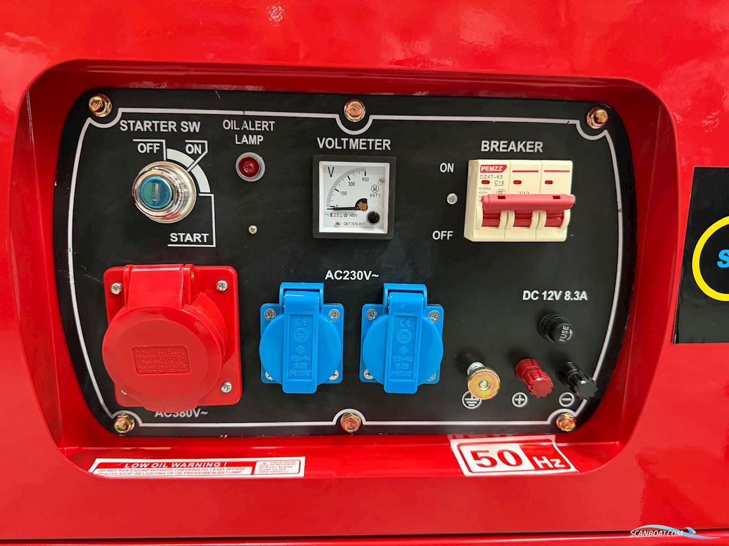 Ubrugt diesel generator