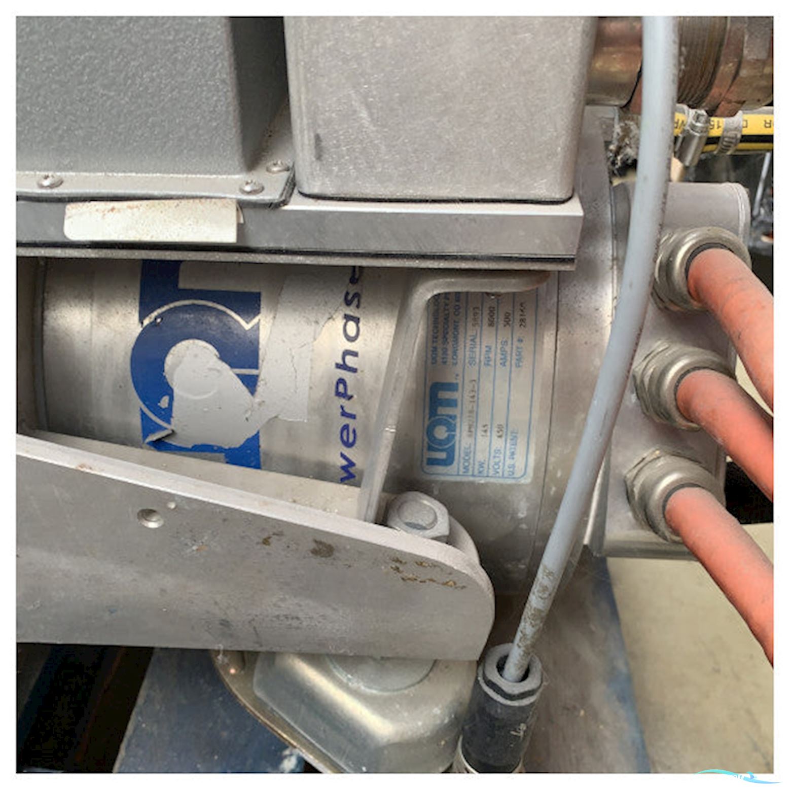 USED Regen Nautic SPM218-143-3 145 kW electric marine inboard engine 