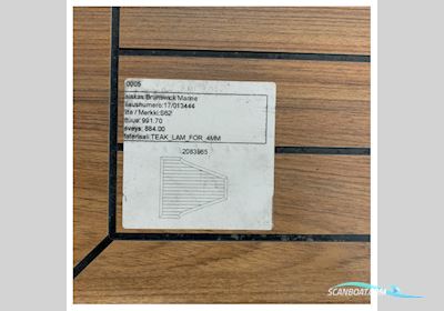 Uttern S62 Bow Side Teak Laminated Floor Kit 4 mm - 2083965 Boatequipment 2026, The Netherlands