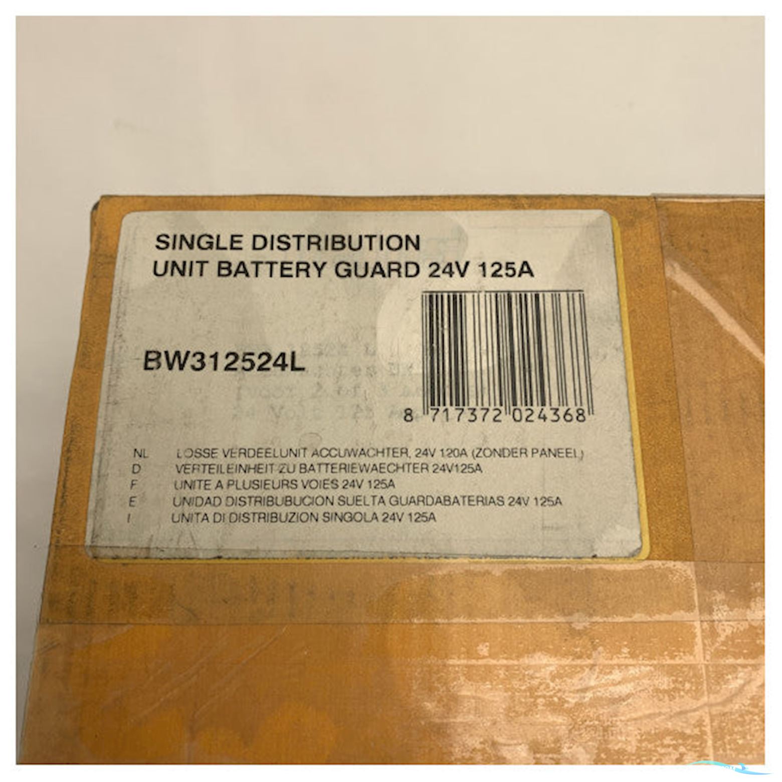 Vetus BW3 Battery Monitor And Power Distributor 24V 125A - BW312524L