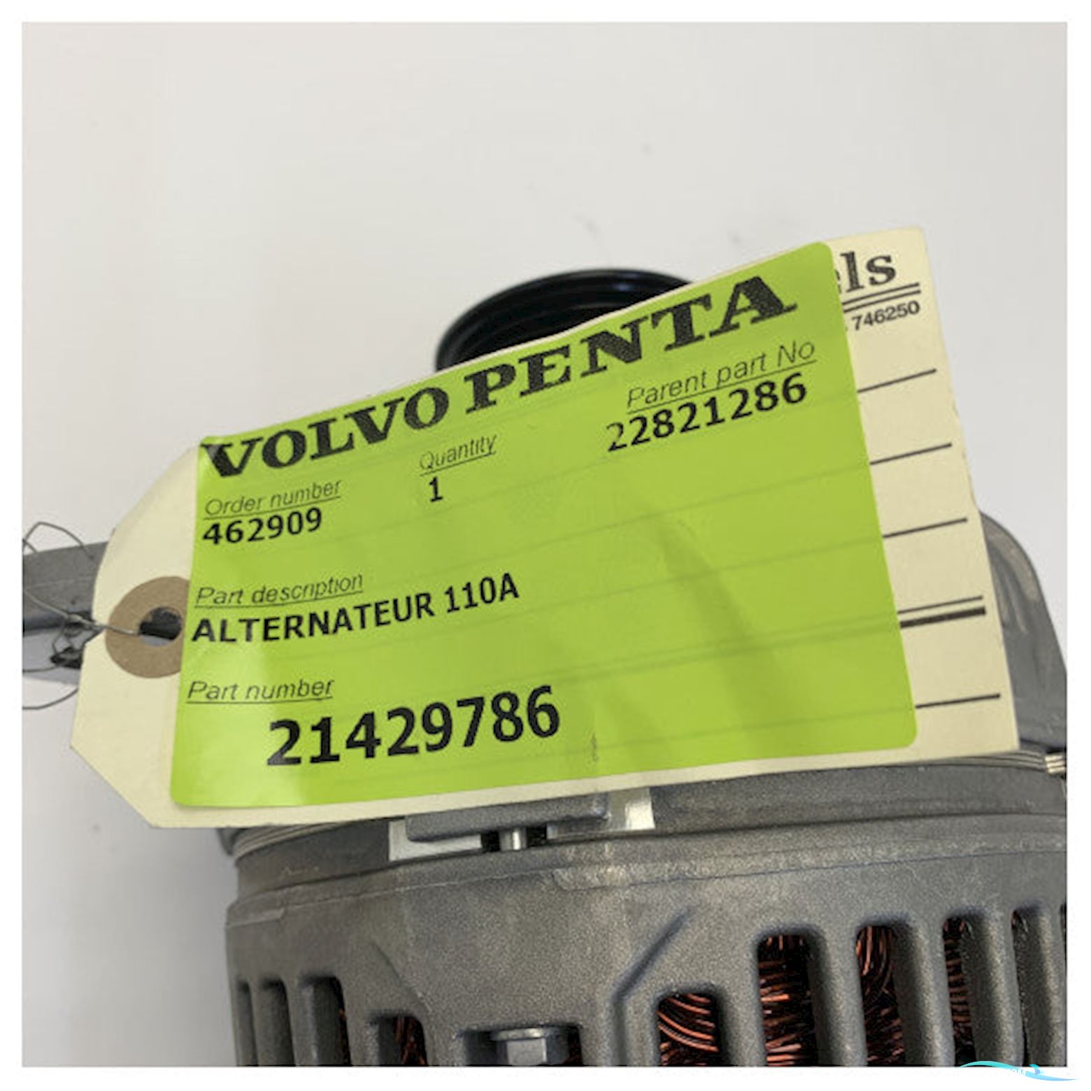Volvo Penta Marine Alternator 110A 24/28V - 21429786