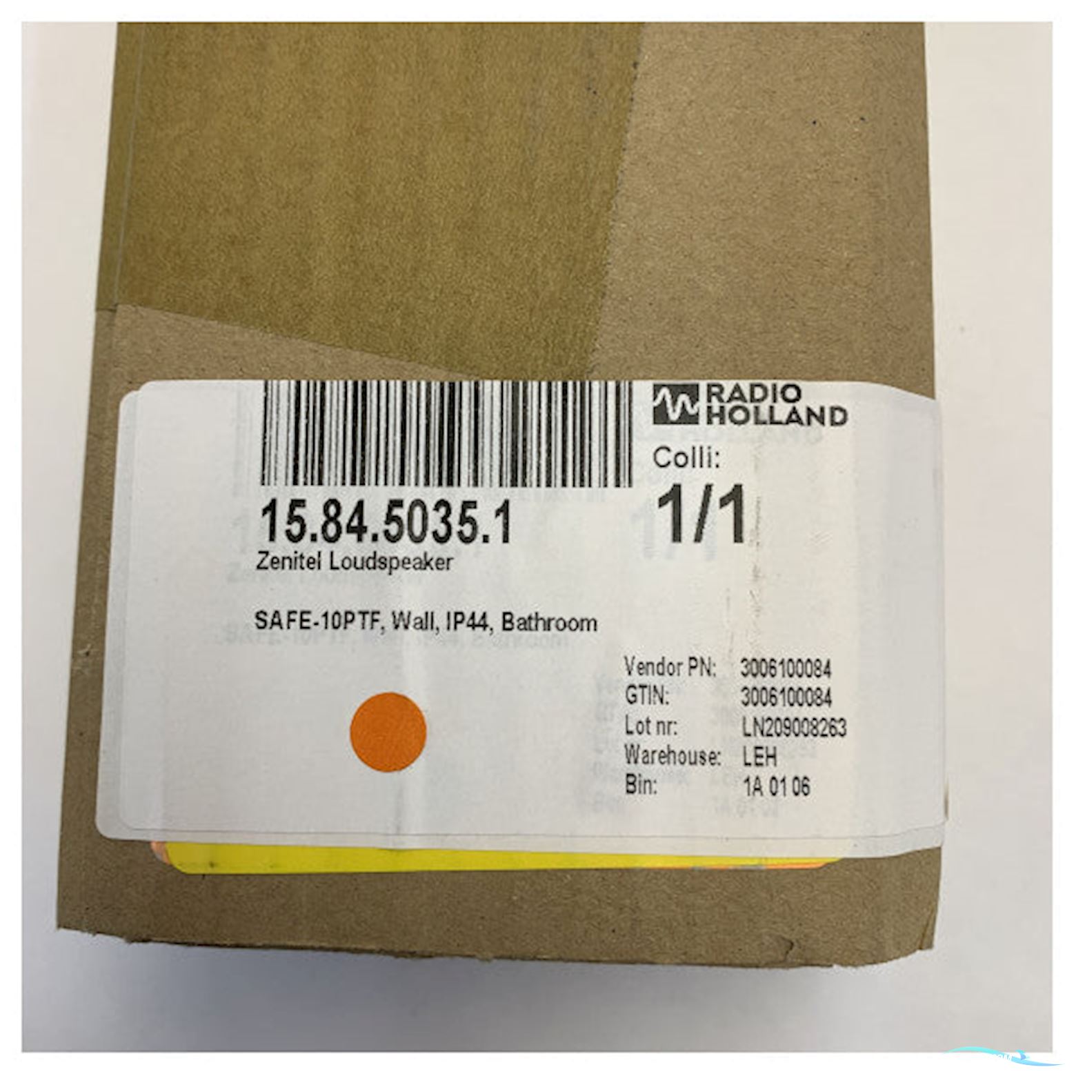 Zenitel Safe-10Ptf IP44 Bathroom Loudspeaker Module