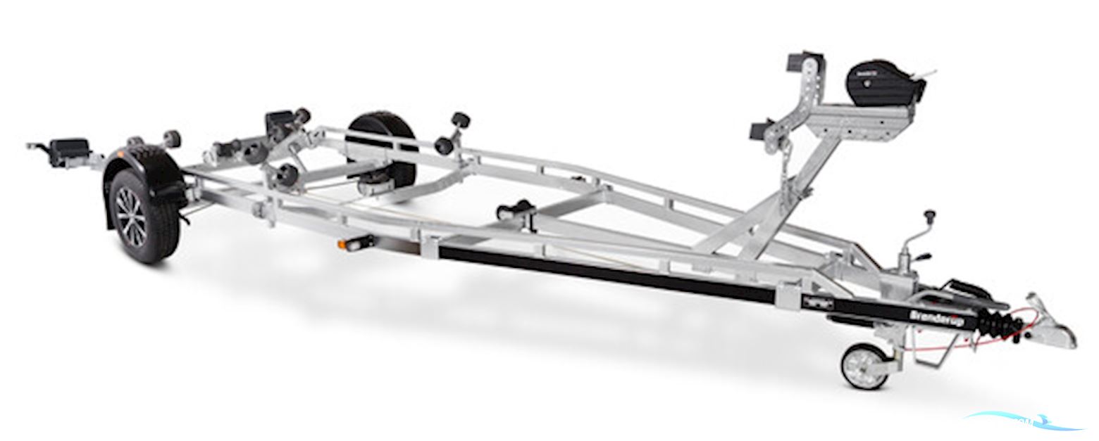 221800B SR X - 1800KG X-LINE Bådtrailer m/ LED LYS & SUPERRULLER Boattrailer 2025, Denmark