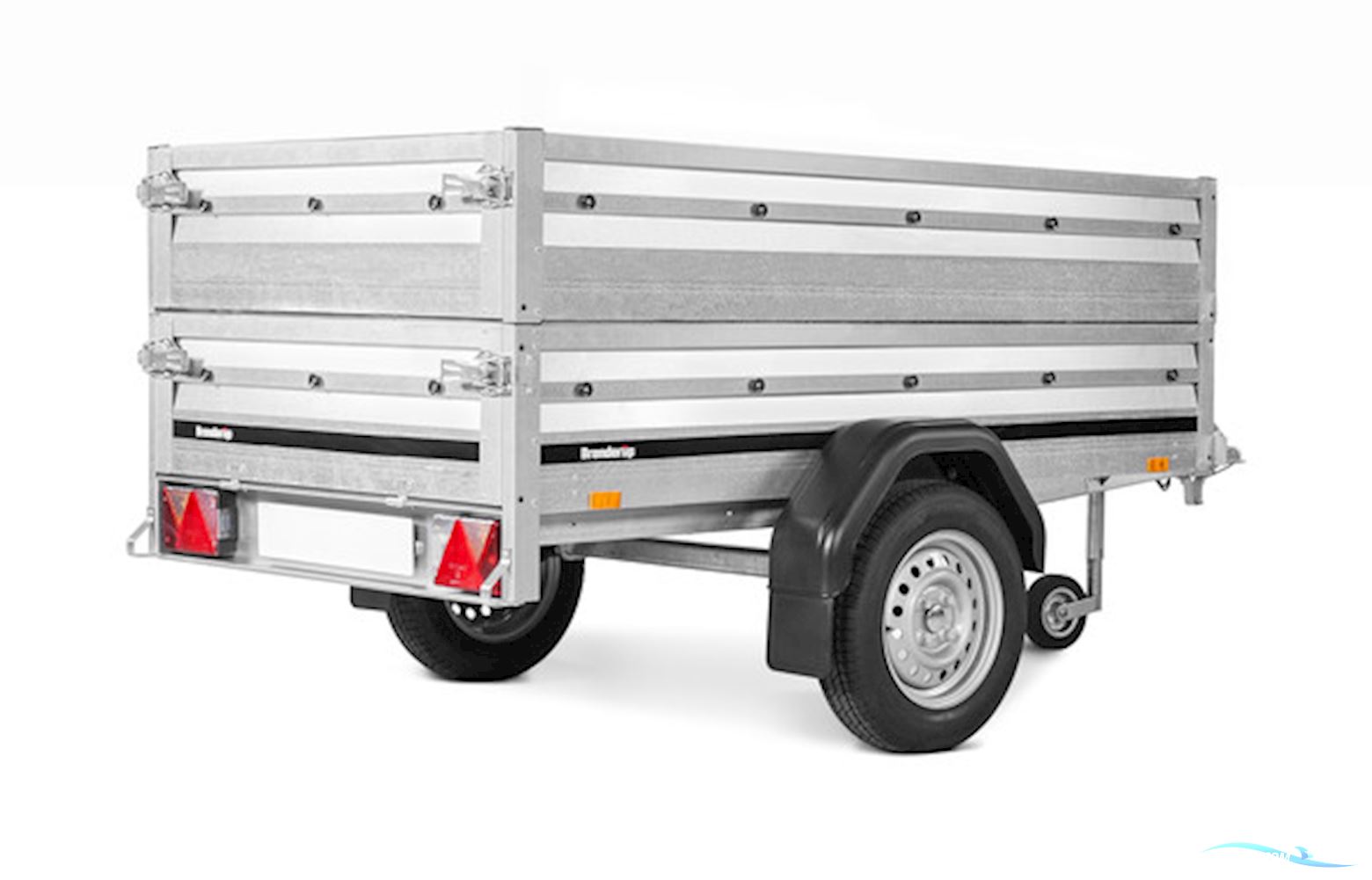 Brenderup 1205S m/ekstra stålsider incl. montering Boattrailer 2024, Denmark