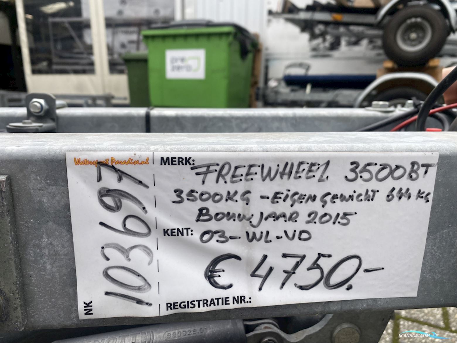 Freewheel Rollentrailer