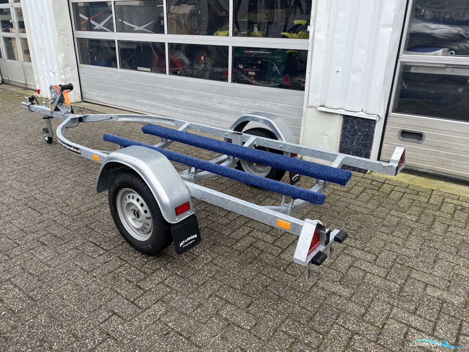 Jetloader Big + LED ongeremd Boattrailer 2025, The Netherlands