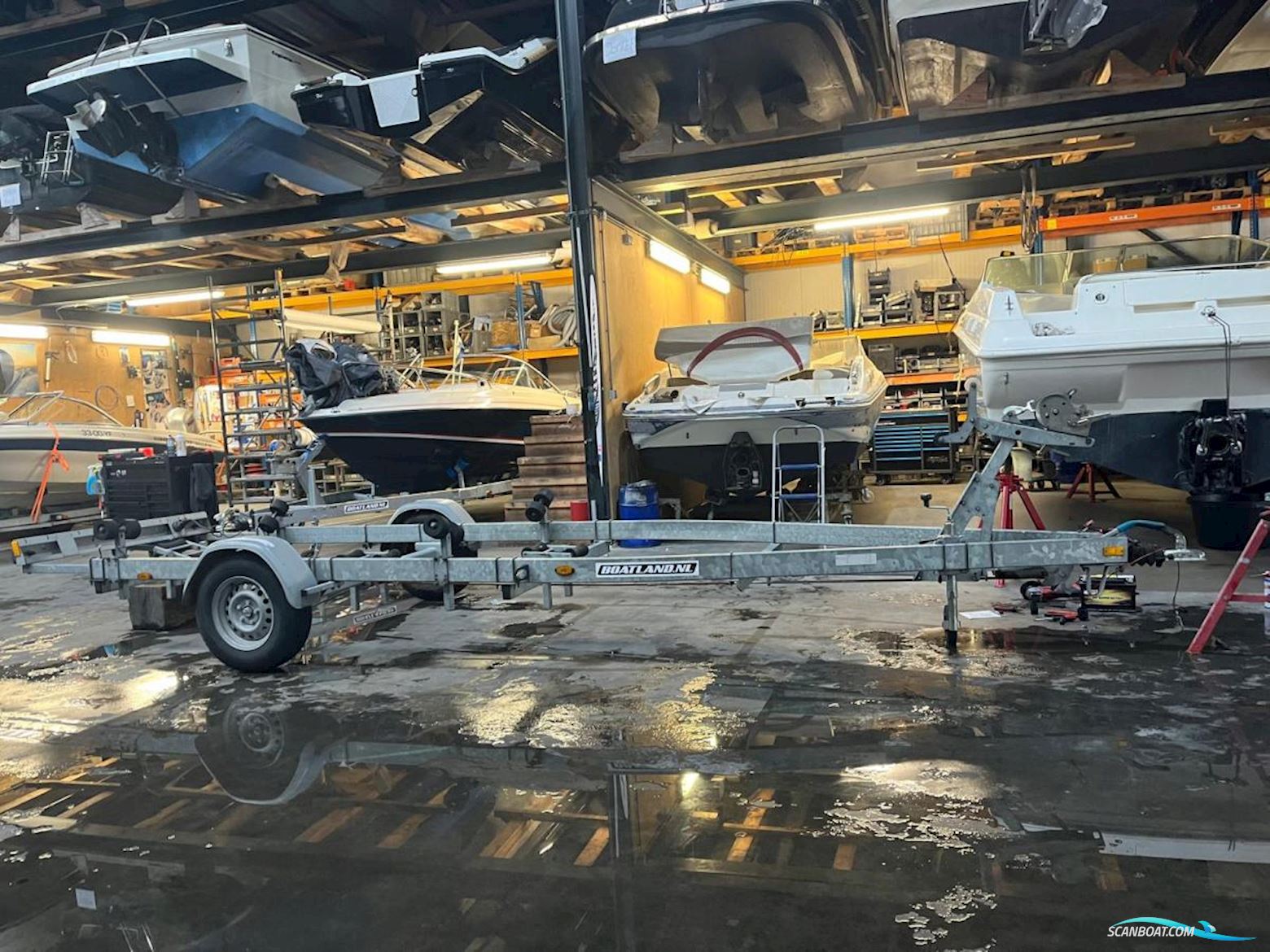 Kalf 1500 kg Trailer Boattrailer 2012, The Netherlands