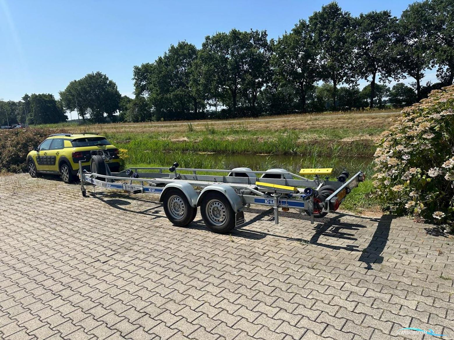 Kalf 2700KG Trailer Boattrailer 2016, The Netherlands