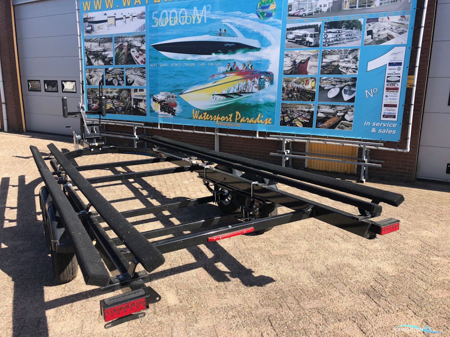 PONTOON Stallingstrailer 2-asser (USA)