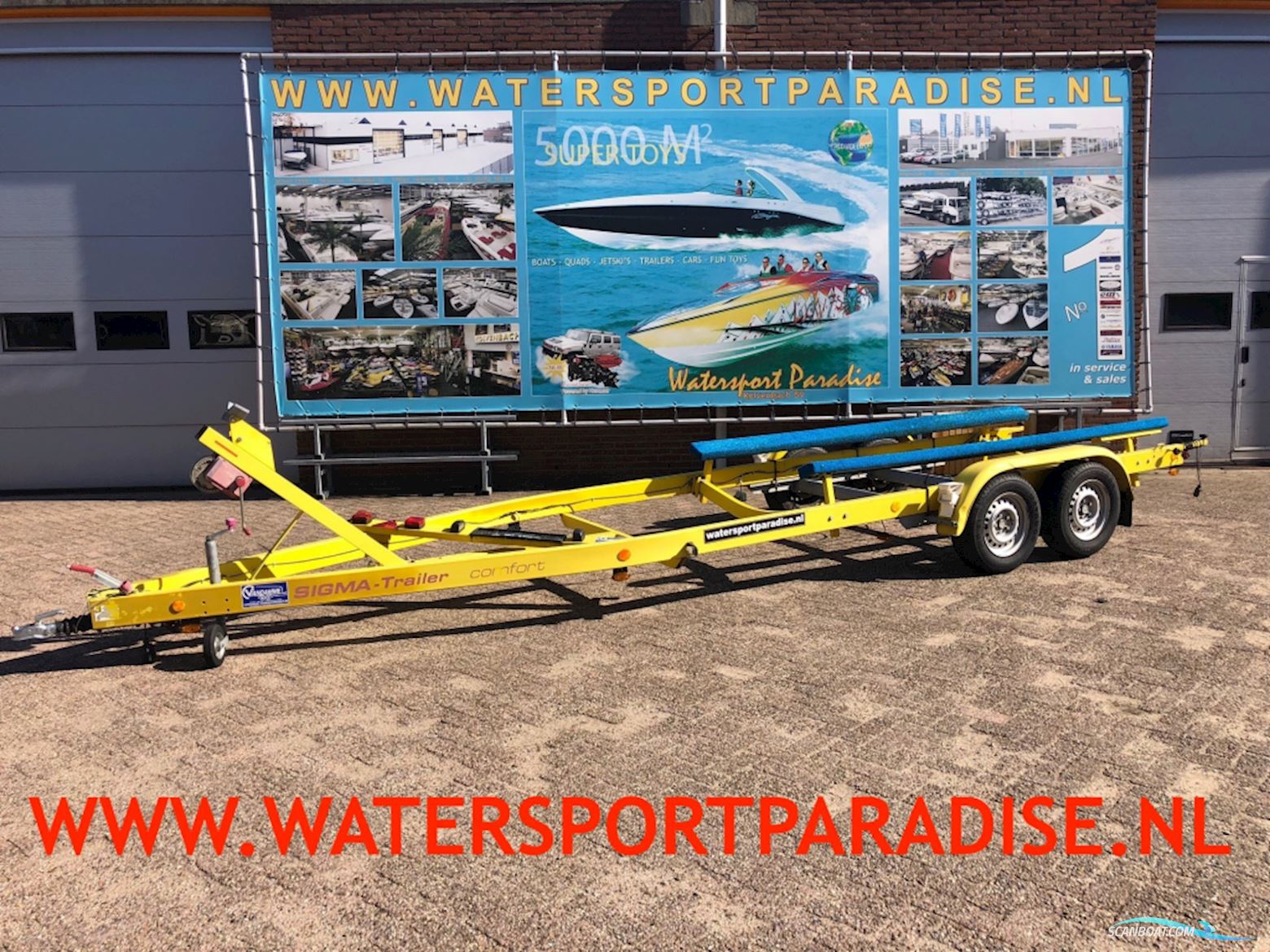 Sigma-Trailer ST-2500 Boattrailer 2001, The Netherlands