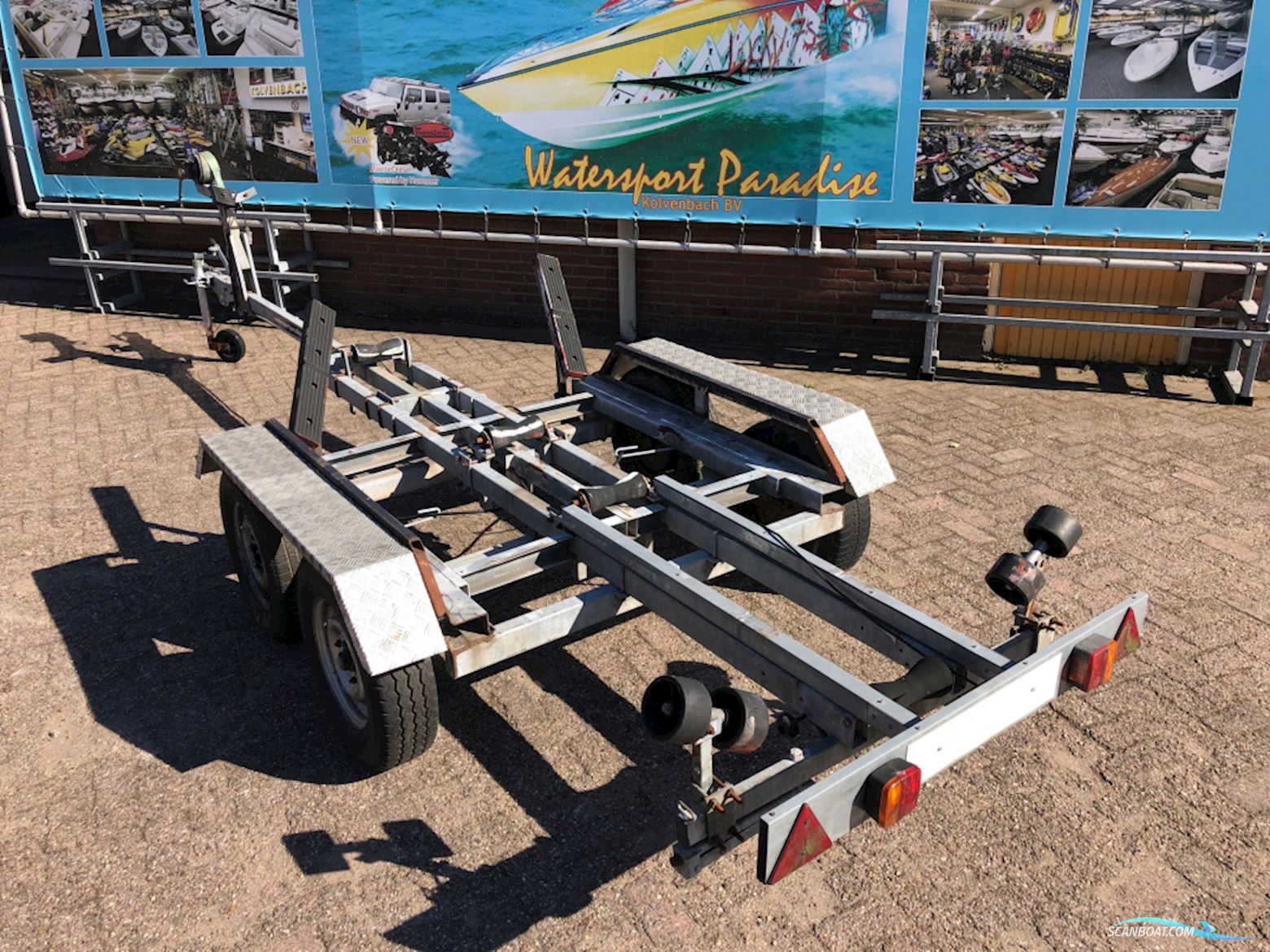 Stallingstrailer 2-asser