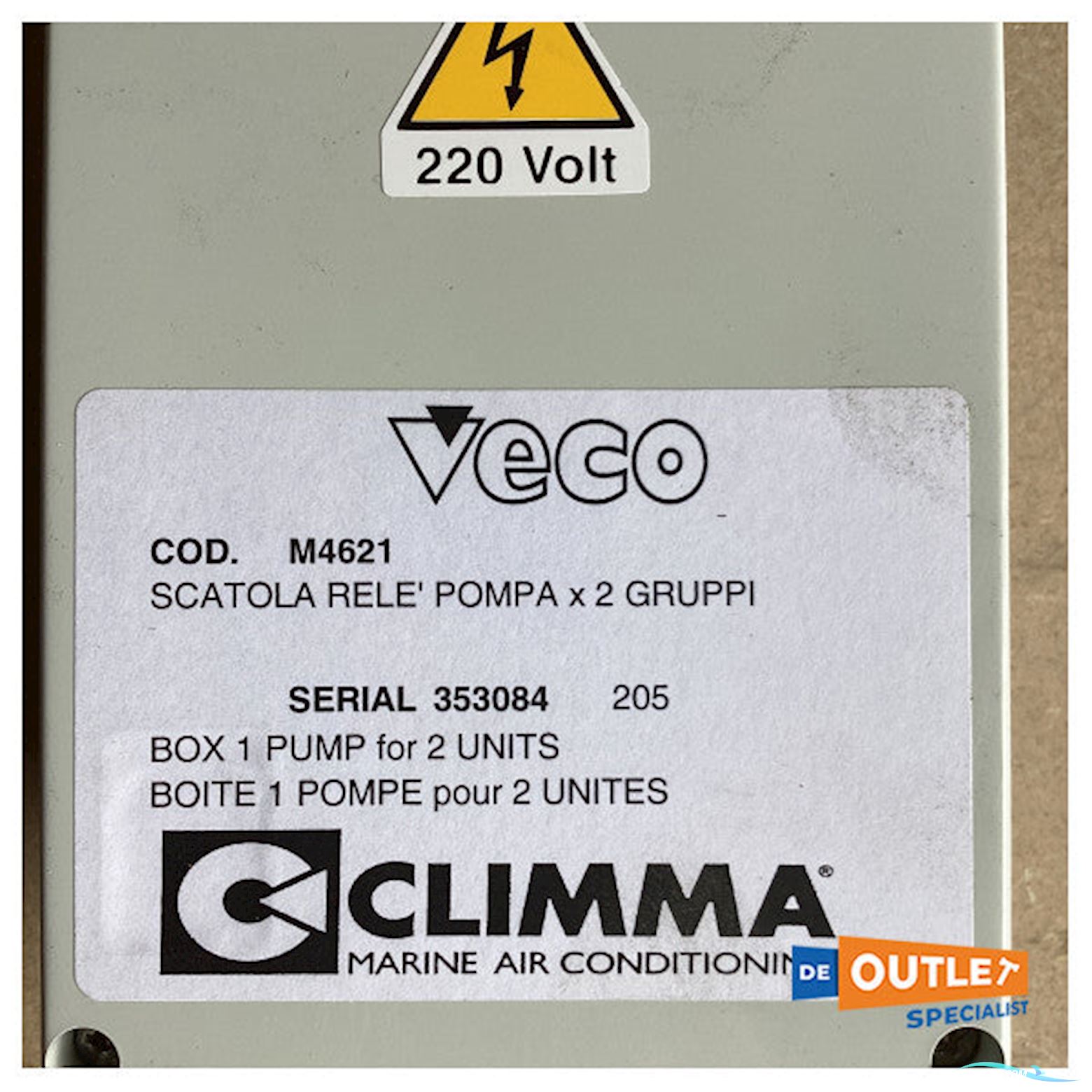 Climma Veco MCONFC225 aircon controller box