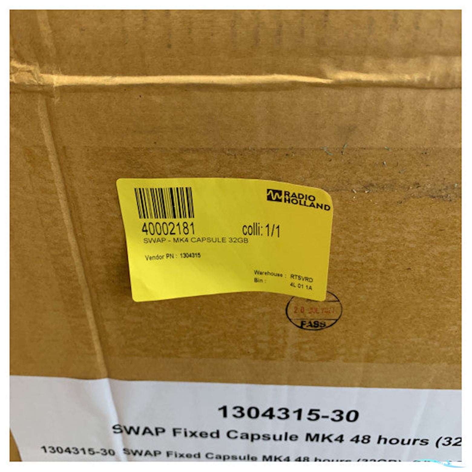 Danelec Fixed Capsule MK4 48 Hours 32GB Excl Beacon - Swap Unit - 1304315-30