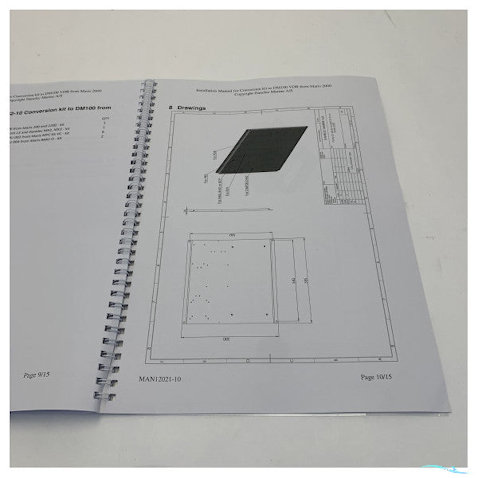 Danelec Marine VDR System Conversion Kit for Upgrading Maris 2000 to DM100 - 1303762-10