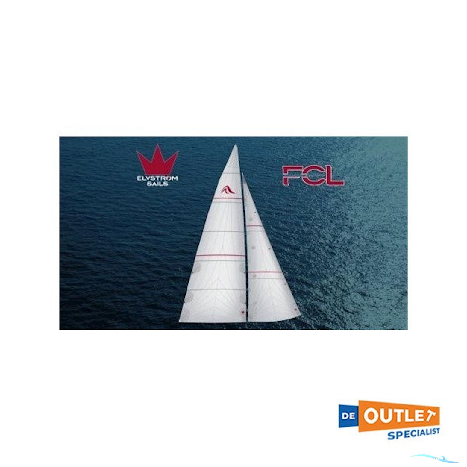 Elvstrom Fcl Hanse 315 Trioptimaal Gesneden Rol Grootzeil 11,80 x 3,47 m - 17,2 m2 Bootaccessoires 2025, The Netherlands