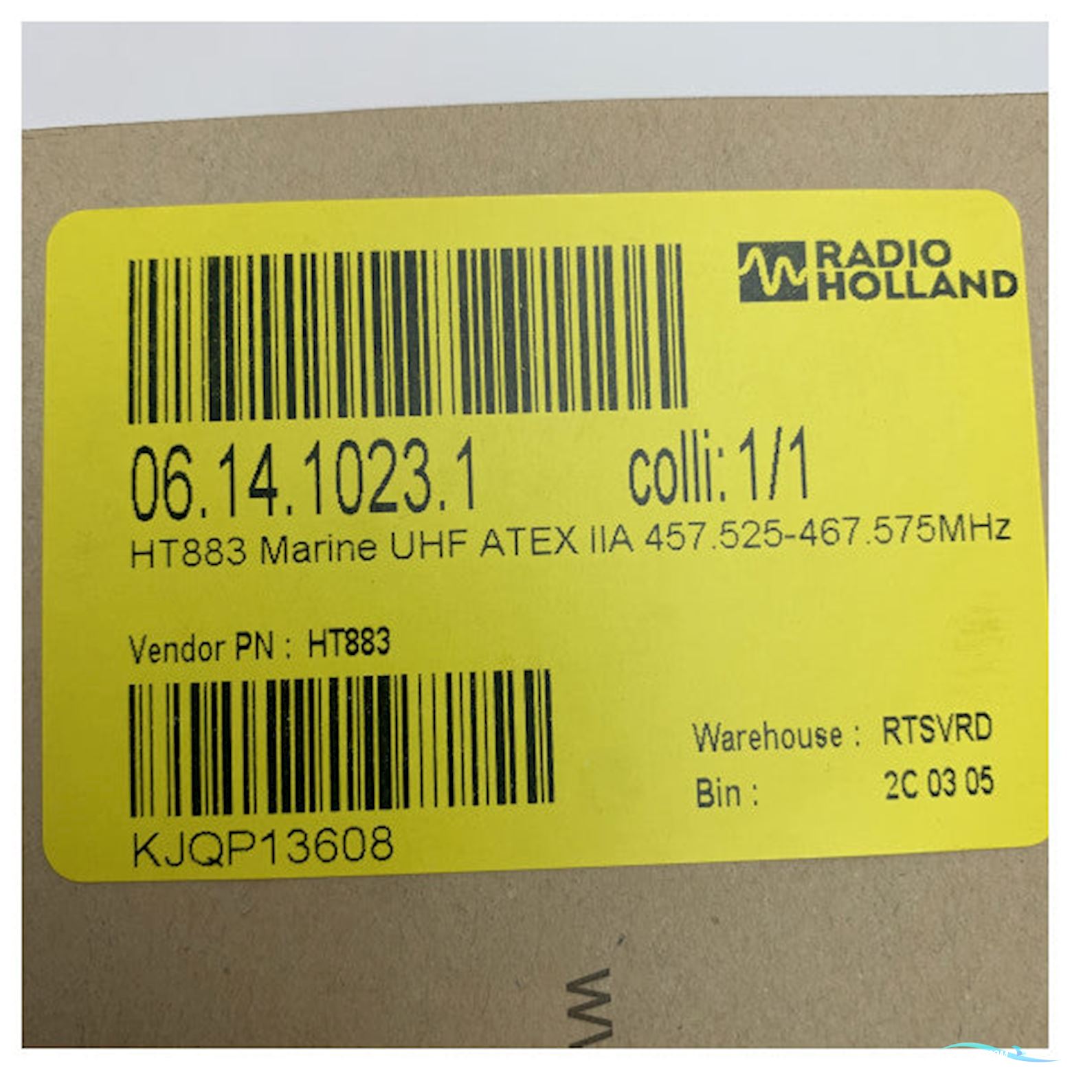 Entel HT883 Atex Uhf Marine Two-Way Radio Iia Entry Lcd