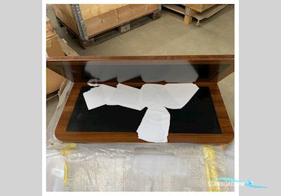 Ferretti Foltable Cockpit Table Teak With Support And Guides 120 x 120 cm Bootaccessoires 2026, The Netherlands