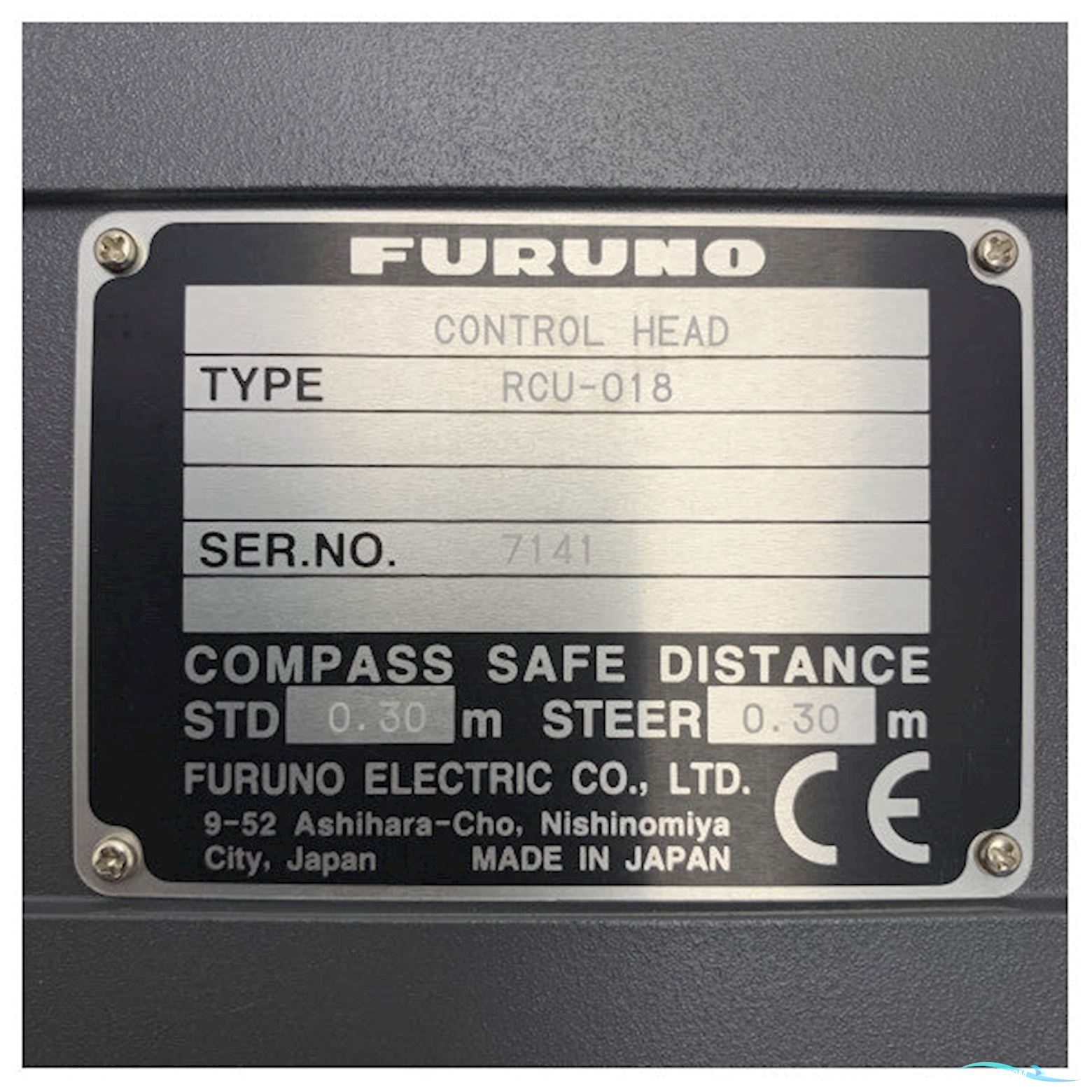 Furuno Rcu-018 Control Unit For Fea2107