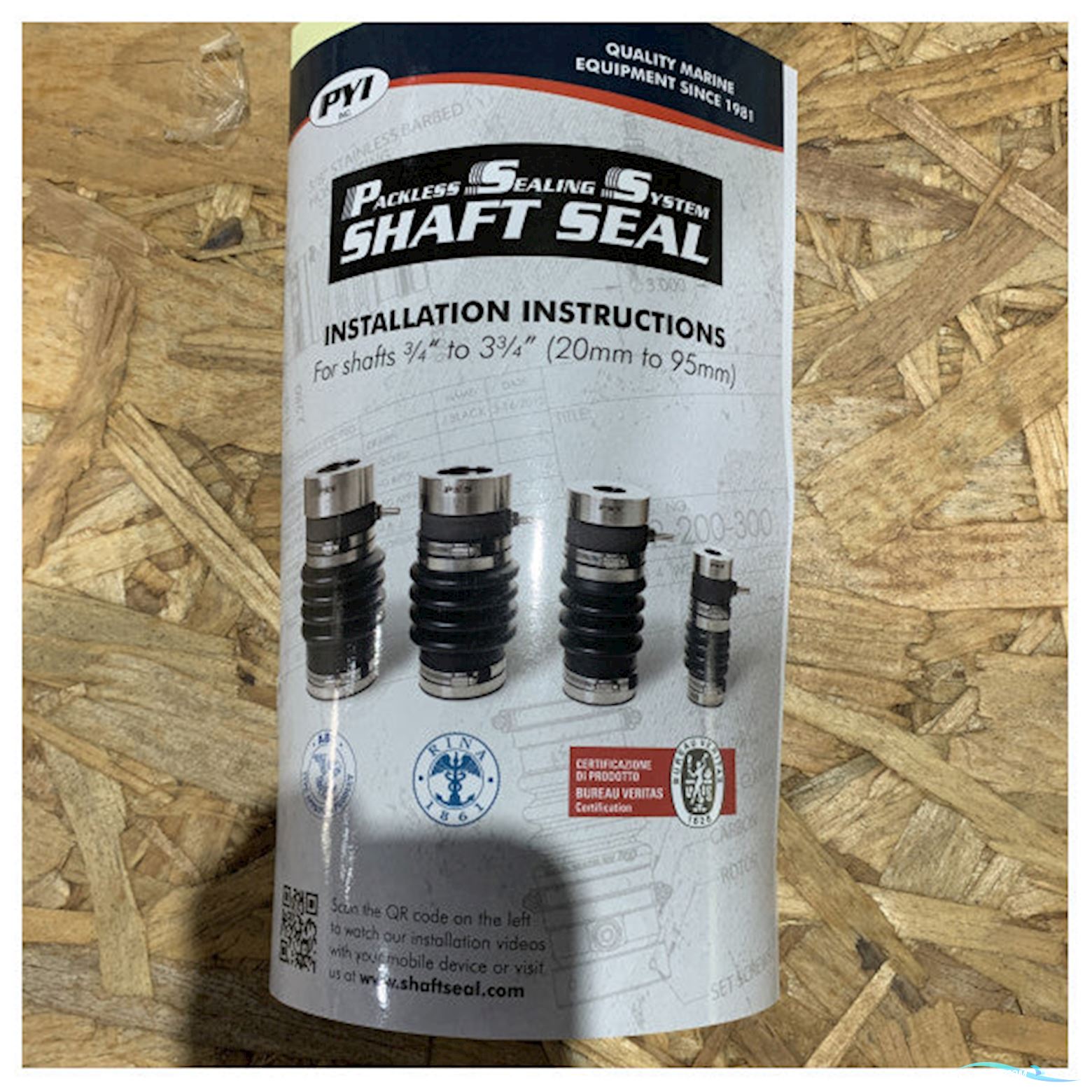 Hanse GRP Propeller Shaft System with D45 mm Stainless Steel Shaft - Seals and Bearings - TMP0214 Bootaccessoires 2025, The Netherlands