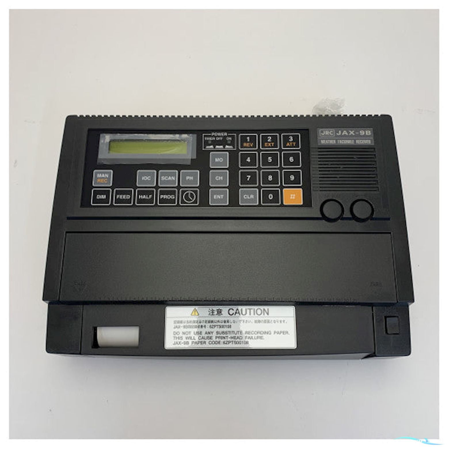 Jrc Jax-9B Marine Weather Fax Receiver With Printer