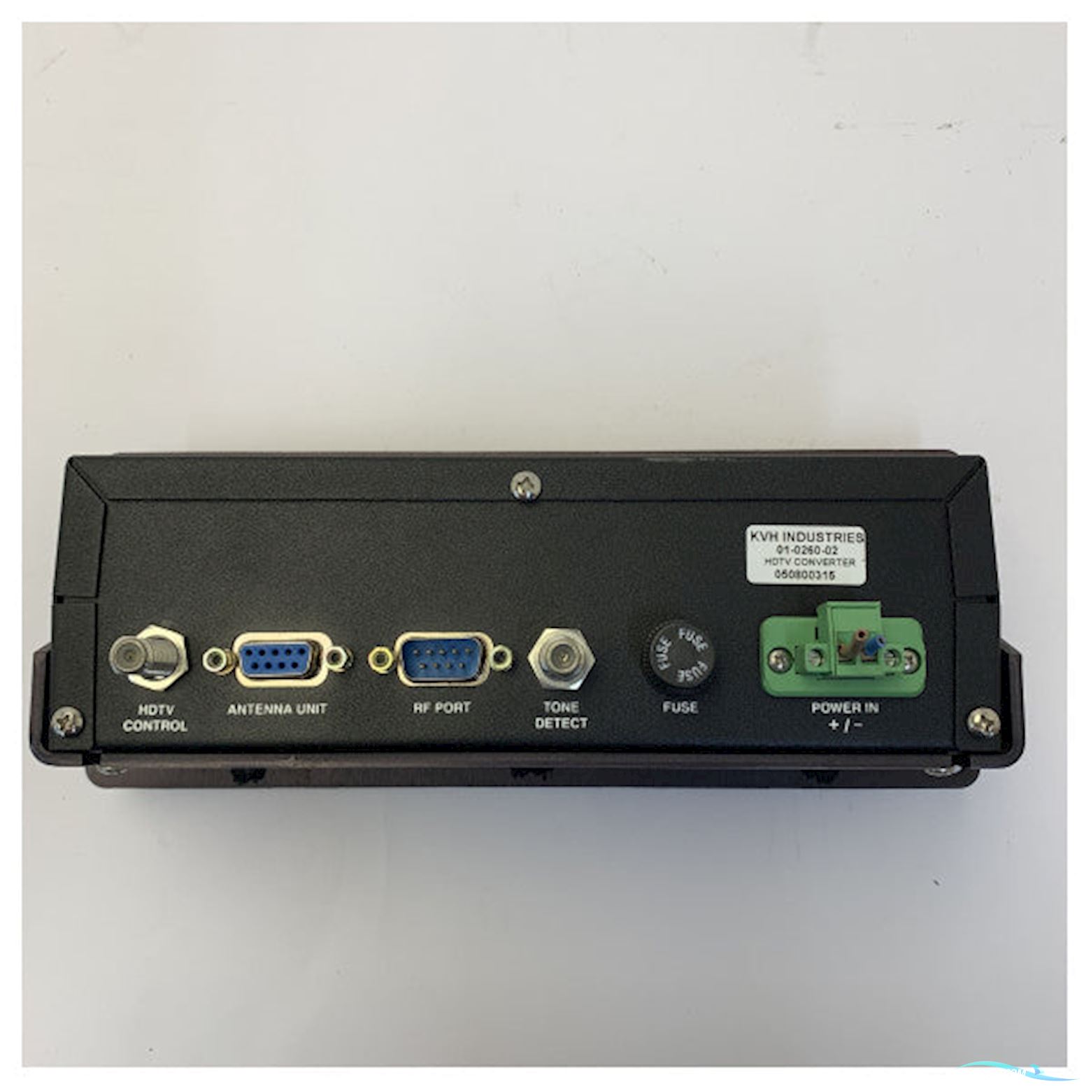 KVH 01-0260-02 Marine Satellite TV Receiver Controller Unit - Used