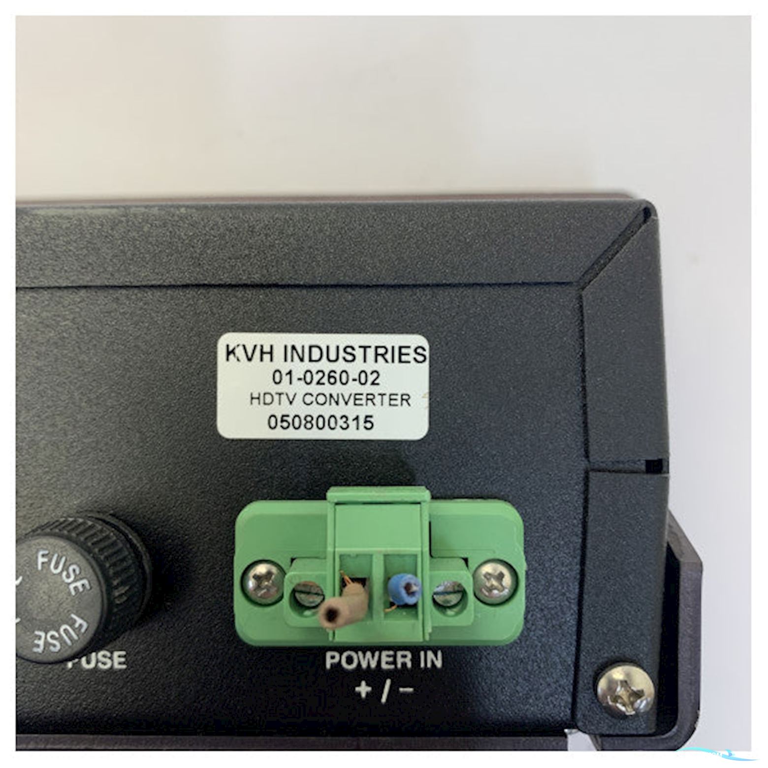 KVH 01-0260-02 Marine Satellite TV Receiver Controller Unit - Used