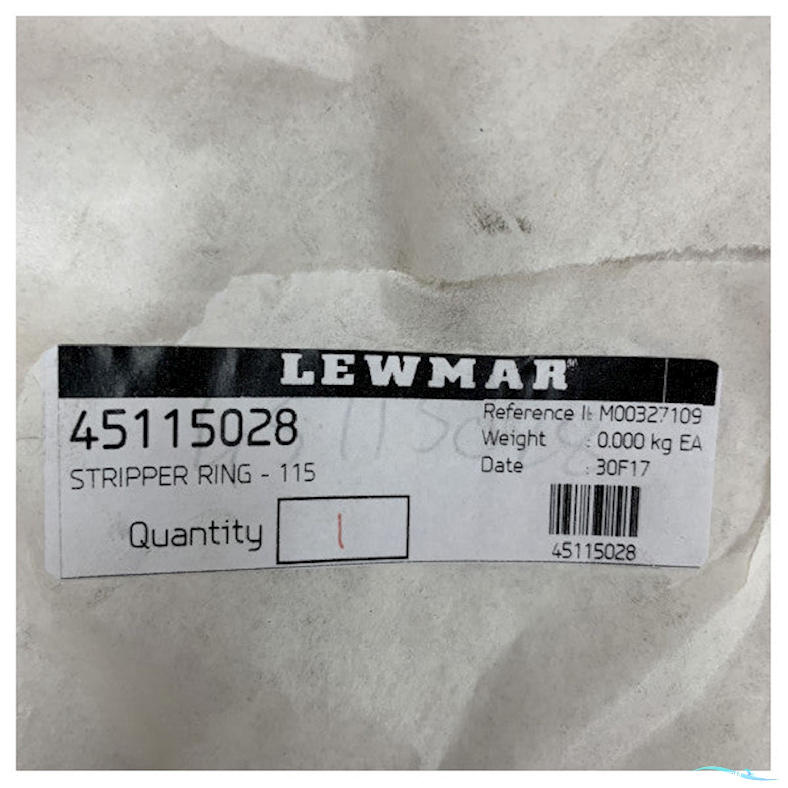 Lewmar Stripper Ring 115 for Yacht Winch - 45115028